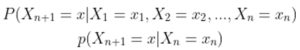 Markov chain formula