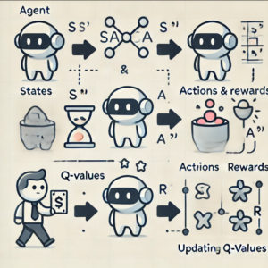 Performance of the SARSA algorithm